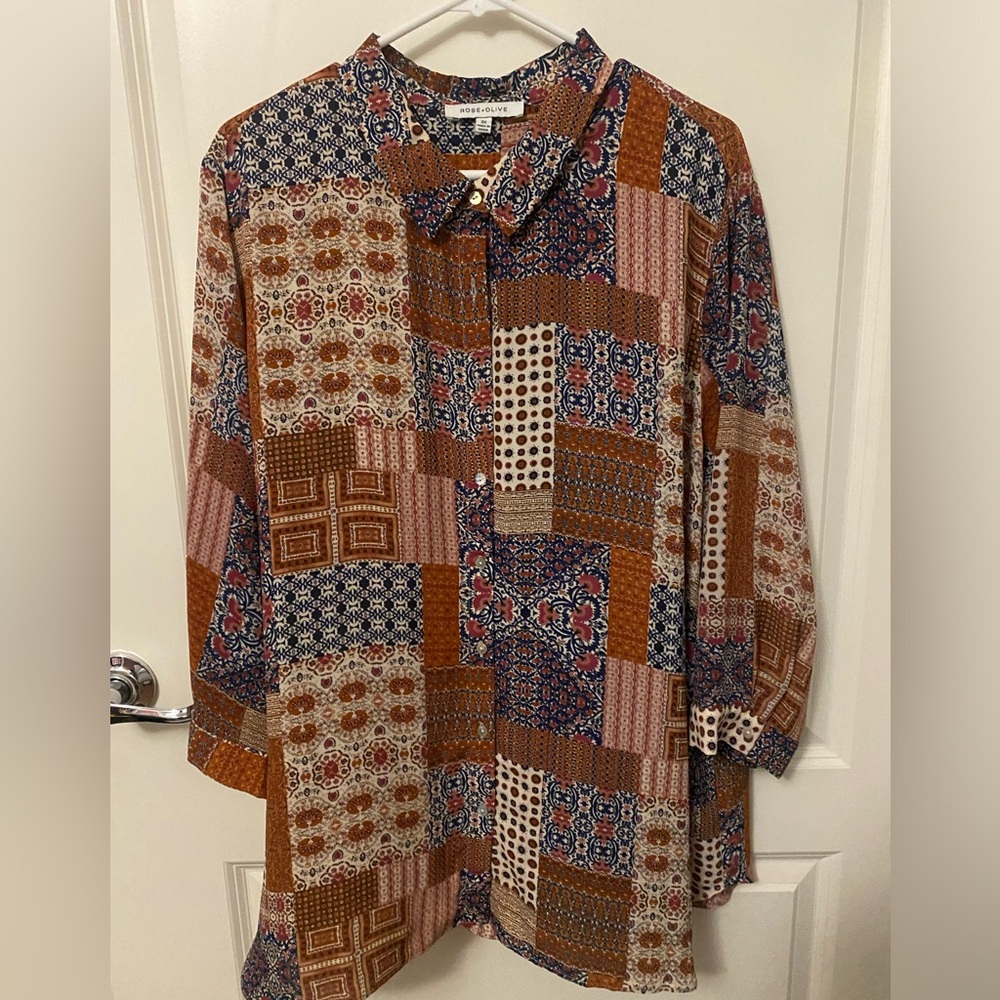 Multicolored blouse Rose and Olive brand